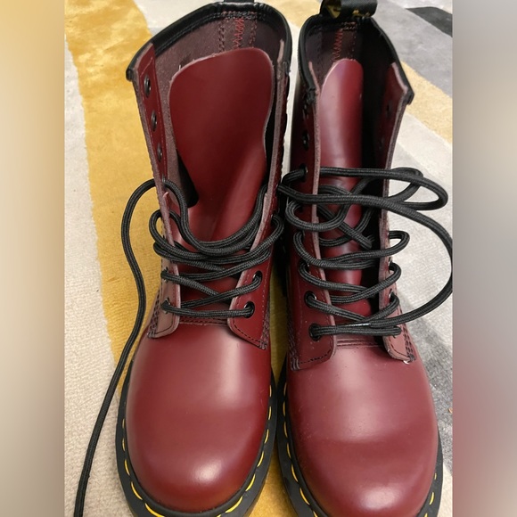 Cherry Red Dr.Martens - Picture 2 of 4